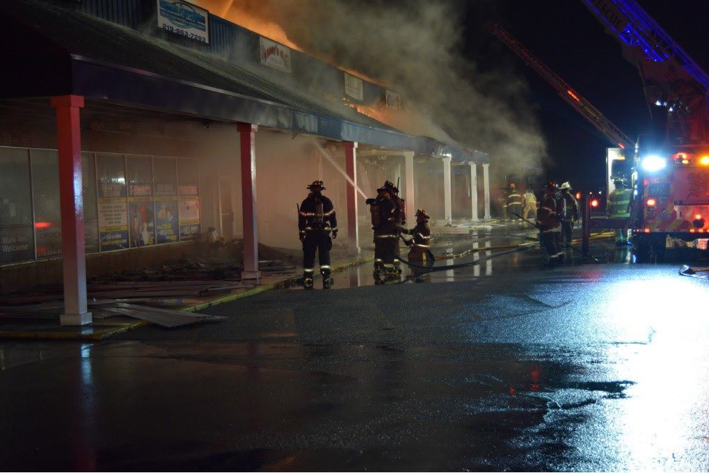 Lake Station fire